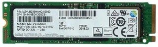 Samsung MZVLB256HBHQ SSD