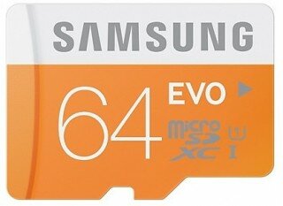 Samsung Evo microSD Kart (64 GB) (MB-MP64DA)