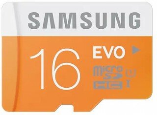 Samsung Evo microSD Kart (16 GB) (MB-MP16DA)