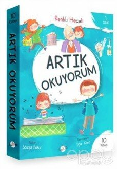 1. Sınıf - Artık Okuyorum 10 Kitap (Renkli Heceli)