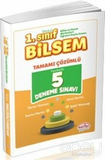 1. Sınıf Bilsem Tamamı Çözümlü 5 Deneme Sınavı