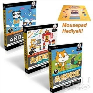 Scratch İle Kolay Programlama Seti (3 Kitap Takım)