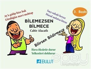 Bilemezsen Bilmece Bilirsen Bildirmece