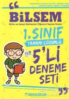 Bilsem 1. Sınıf 5'li Deneme Seti