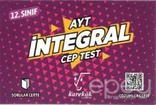 AYT 12. Sınıf İntegral Cep Test