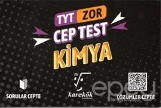 TYT Cep Test Kimya (Zor)