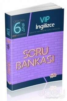 6. Sınıf VIP İngilizce Soru Bankası