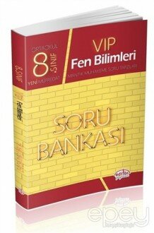 8. Sınıf Vip Fen Bilimleri Soru Bankası