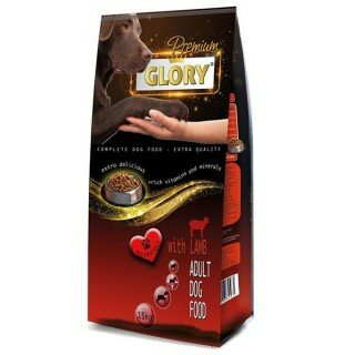 Glory Premium Kuzu Etli Yetişkin 15 kg Köpek Maması