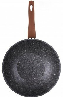 Aryıldız Terra Grey Wok Tava 28 cm