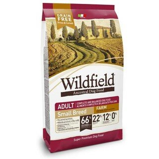 Wildfield Çiftlik Tavuklu Ördekli Yetişkin Küçük Irk 7 kg Köpek Maması