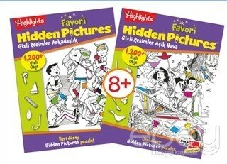 Highlights Favori Hidden Pictures (Gizli Resimler) 2'li Set