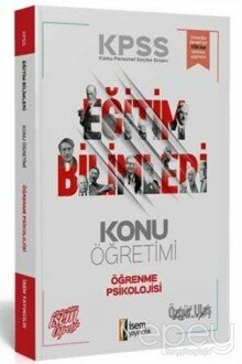 2020 KPSS Eğitim Bilimleri Öğrenme Psikolojisi Konu Öğretimi