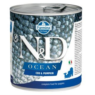 N&D Ocean Morina Balıklı Balkabaklı Yavru 285 gr Köpek Maması