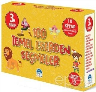 3. Sınıf 100 Temel Eserden Seçmeler Set 2 (10 Kitap Takım)