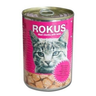 Rokus Adult Kuzu Etli 410 gr Kedi Maması