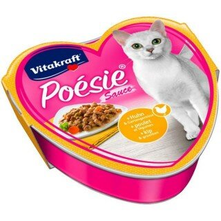 Vitakraft Poesie Yaş Tavuklu Sebzeli 85 gr Kedi Maması