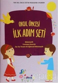 Okul Öncesi İlk Adım Seti (3 Kitap)