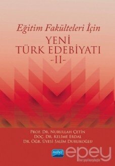 Eğitim Fakülteleri İçin Yeni Türk Edebiyatı 2