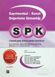 SPK Gayrimenkul - Konut Değerleme Uzmanlığı