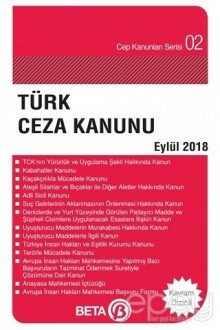 Türk Ceza Kanunu (Eylül 2018)