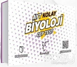 AYT Cep Test Biyoloji (Kolay)