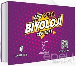 AYT Cep Test Biyoloji (Orta)