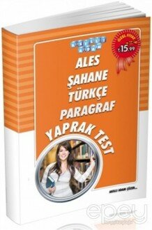 ALES Şahane Türkçe Paragraf Yaprak Test