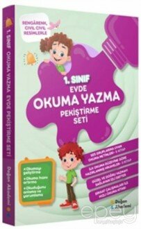 1.Sınıf Evde Okuma Yazma Pekiştirme Seti (10 Kitap Takım)