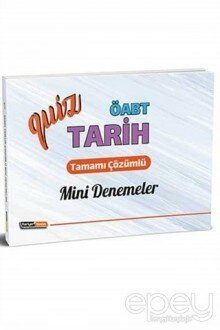 2020 ÖABT Quiz Tarih Tamamı Çözümlü Mini Denemeler