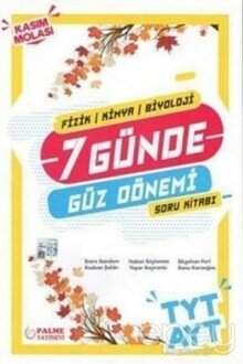 TYT AYT 7 Günde Güz Dönemi Soru Kitabı