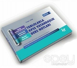 Tablolarla KPSS Vatandaşlık Ders Notları