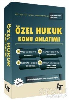 Özel Hukuk Konu Anlatımı