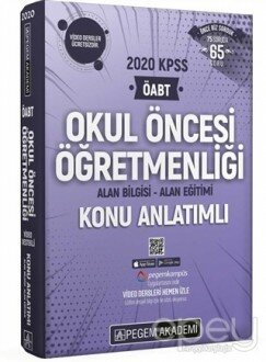 2020 KPSS ÖABT Okul Öncesi Öğretmenliği Alan Bilgisi Alan EğitimiVideo Destekli Konu Anlatımlı