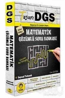 DGS Matematik Sayısal Yetenek Çözümlü Soru Bankası