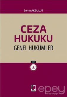 Ceza Hukuku Genel Hükümler