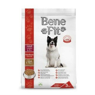 Benefit Kuzulu Pirinçli Orta Irk Yetişkin 3 kg Köpek Maması