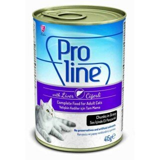 Proline Soslu Ciğerli Yetişkin 415 gr Kedi Maması