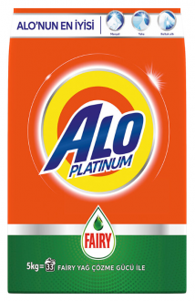 Alo Platinum Fairy Etkili Toz Çamaşır Deterjanı Beyazlar 5 kg