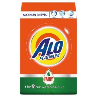 Alo Platinum Fairy Etkili Toz Çamaşır Deterjanı Beyazlar 6 kg