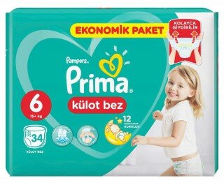 Prima Külot Bez 6 Beden Bebek Bezi