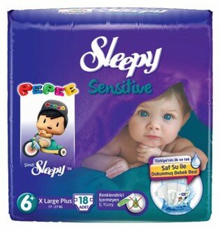 Sleepy Sensitive 6+ Beden Bebek Bezi