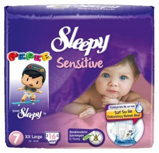 Sleepy Sensitive 7 Beden Bebek Bezi