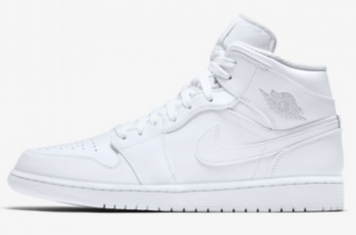 Nike Air Jordan 1 Mid Spor Ayakkabı (554724-104)