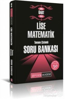 2019 KPSS ÖABT Lise Matematik Tamamı Çözümlü Soru Bankası