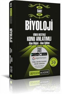 2019 KPSS ÖABT Biyoloji Video Destekli Konu Anlatımlı