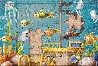 Batık Gemi Ahşap Puzzle 35 Parça (XXXV-04)