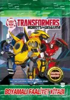 Transformers - Boyamalı Faaliyet Kitabı