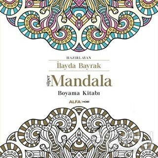 Süper Mandala Boyama kitabı