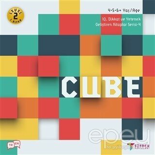 Cube - IQ Dikkat ve Yetenek Geliştiren Kitaplar Serisi 4 (Level 2)